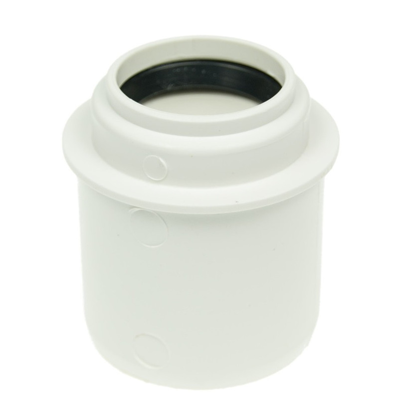 redukcja PP biała niska prosta fi 50x40mm